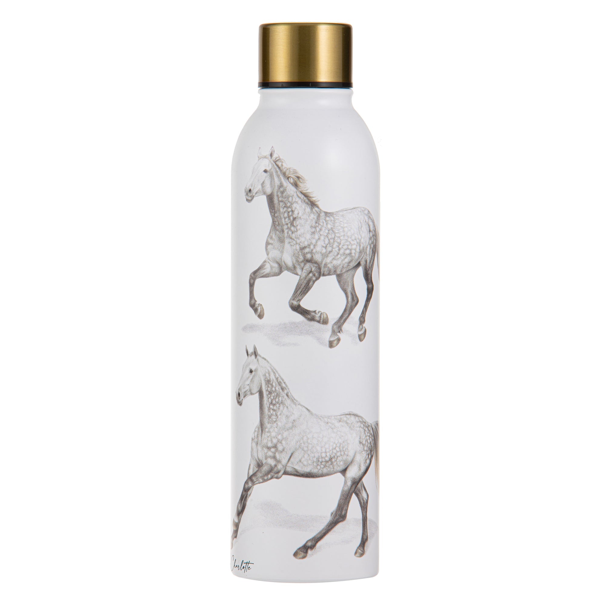 Ashdene Horses By Charlotte Grey Drink Bottle
