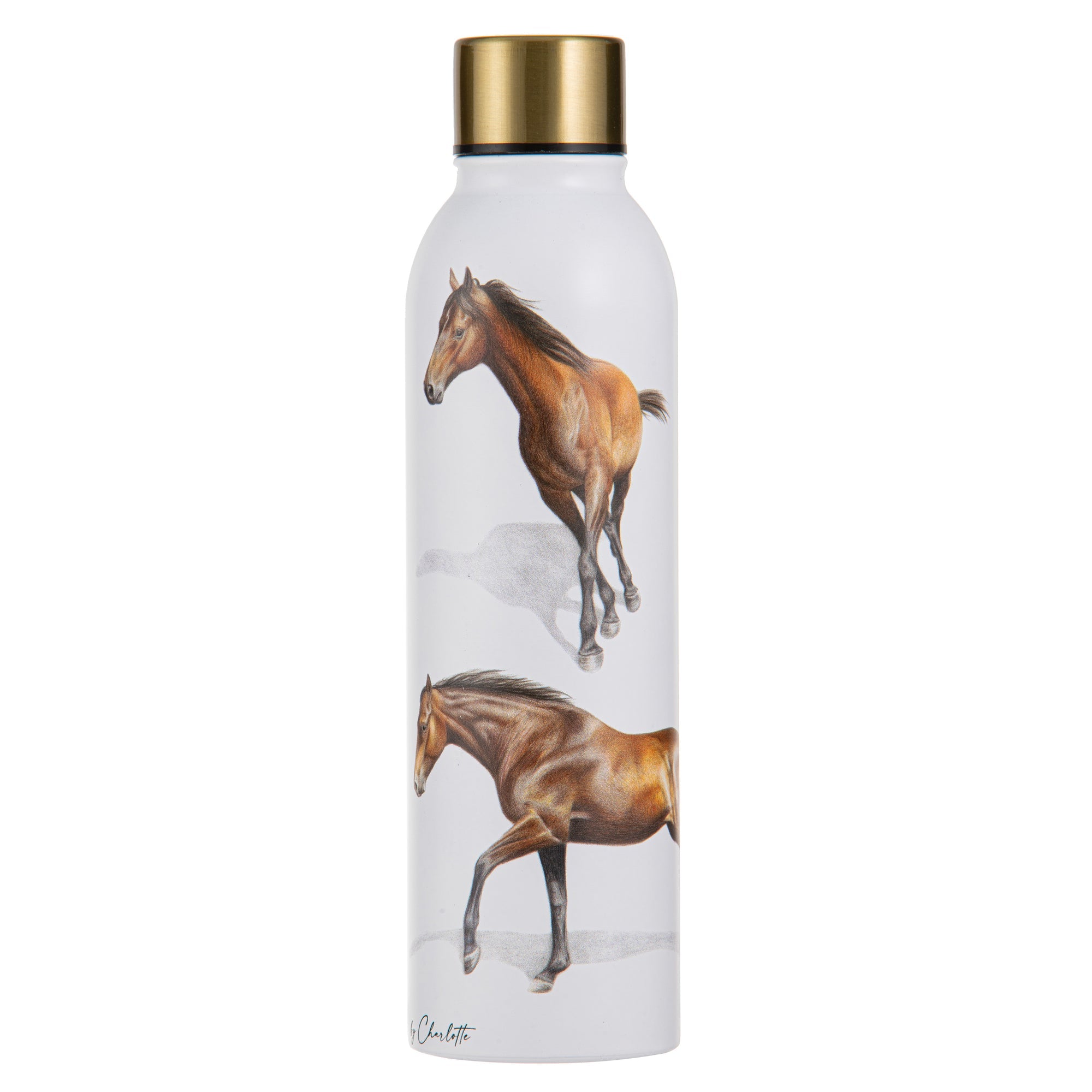 Ashdene Horses By Charlotte Bay Drink Bottle