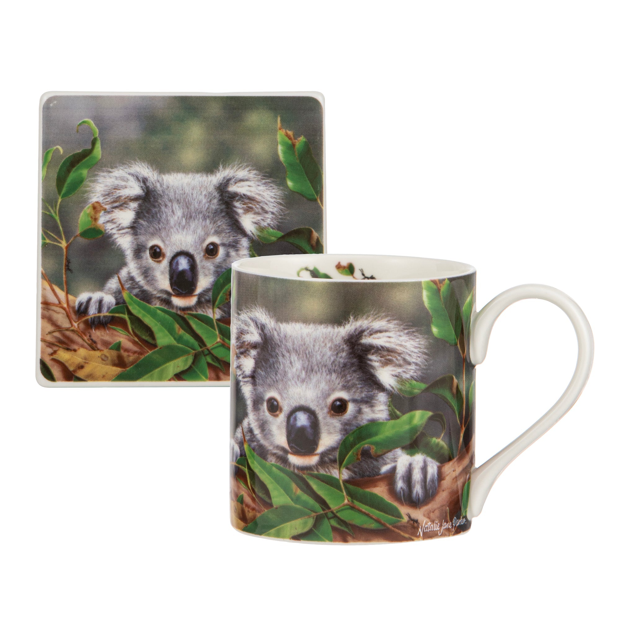 Ashdene Babies Of The Bush Koala Joey Mug & Coaster Set