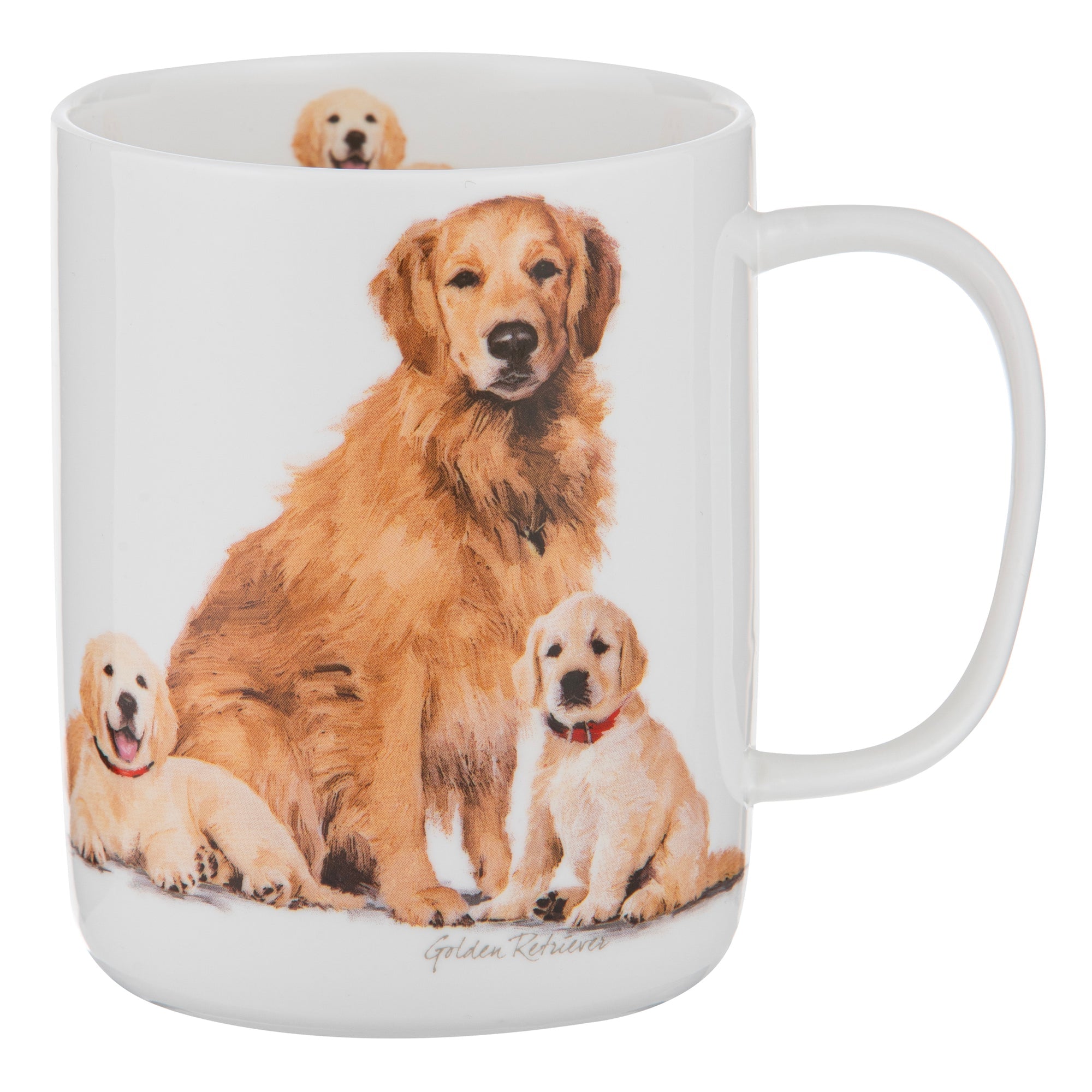 Ashdene Puppy Love Golden Retriever Mug