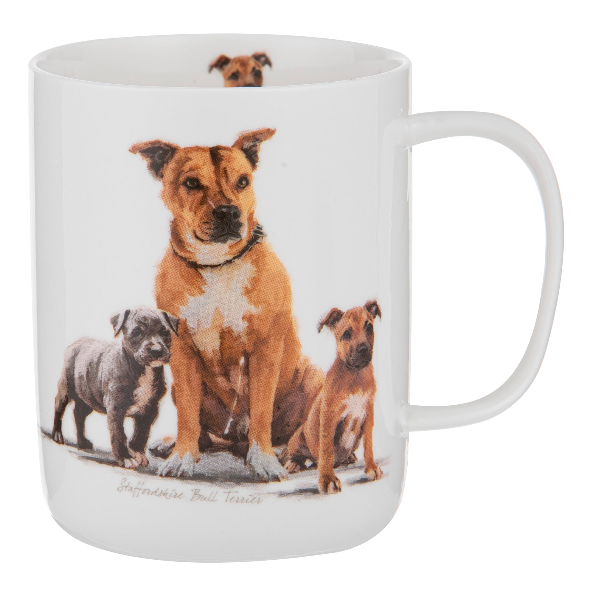 Ashdene Puppy Love Staffy Terrier Mug