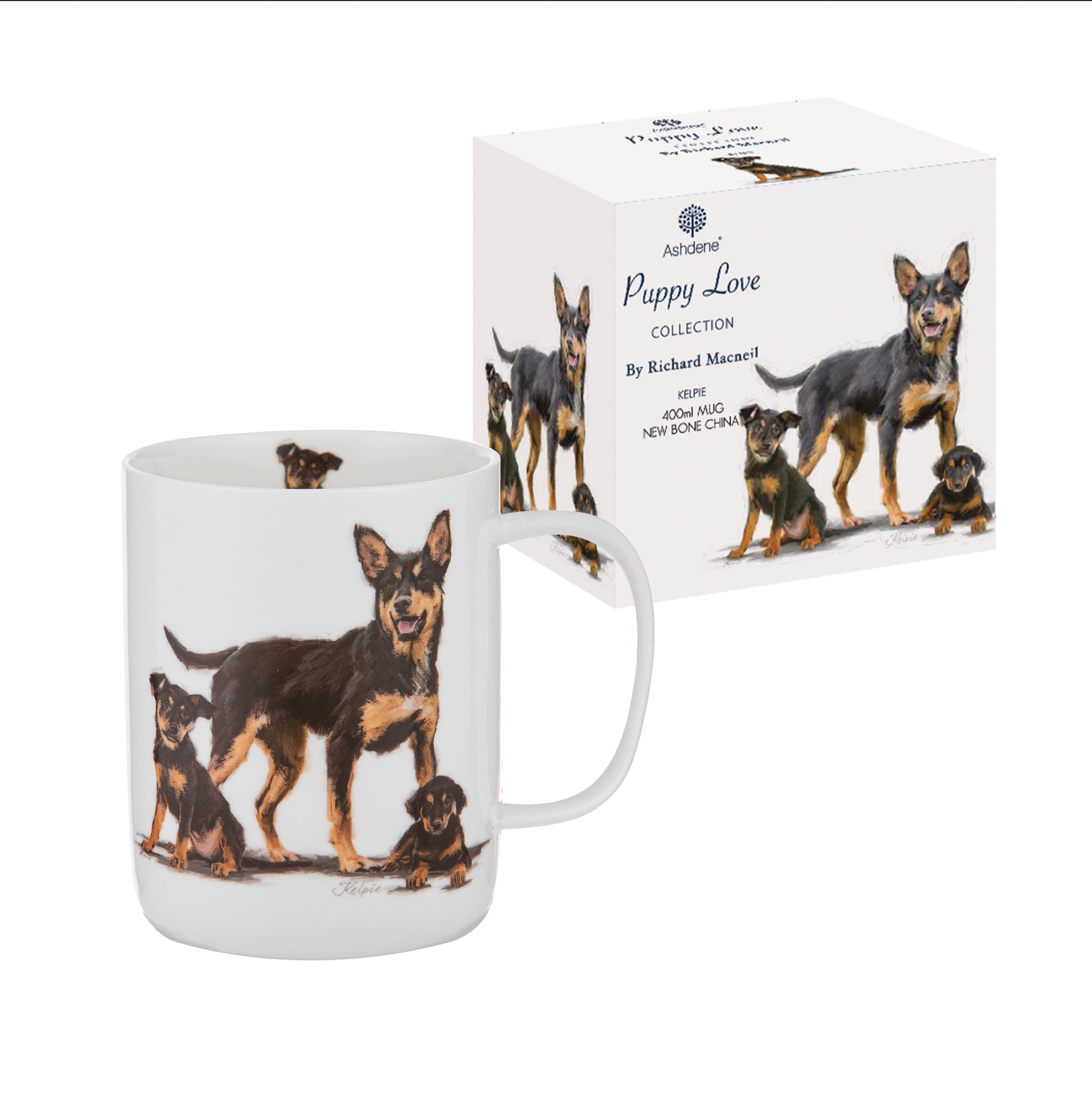 Ashdene Puppy Love Kelpie Mug
