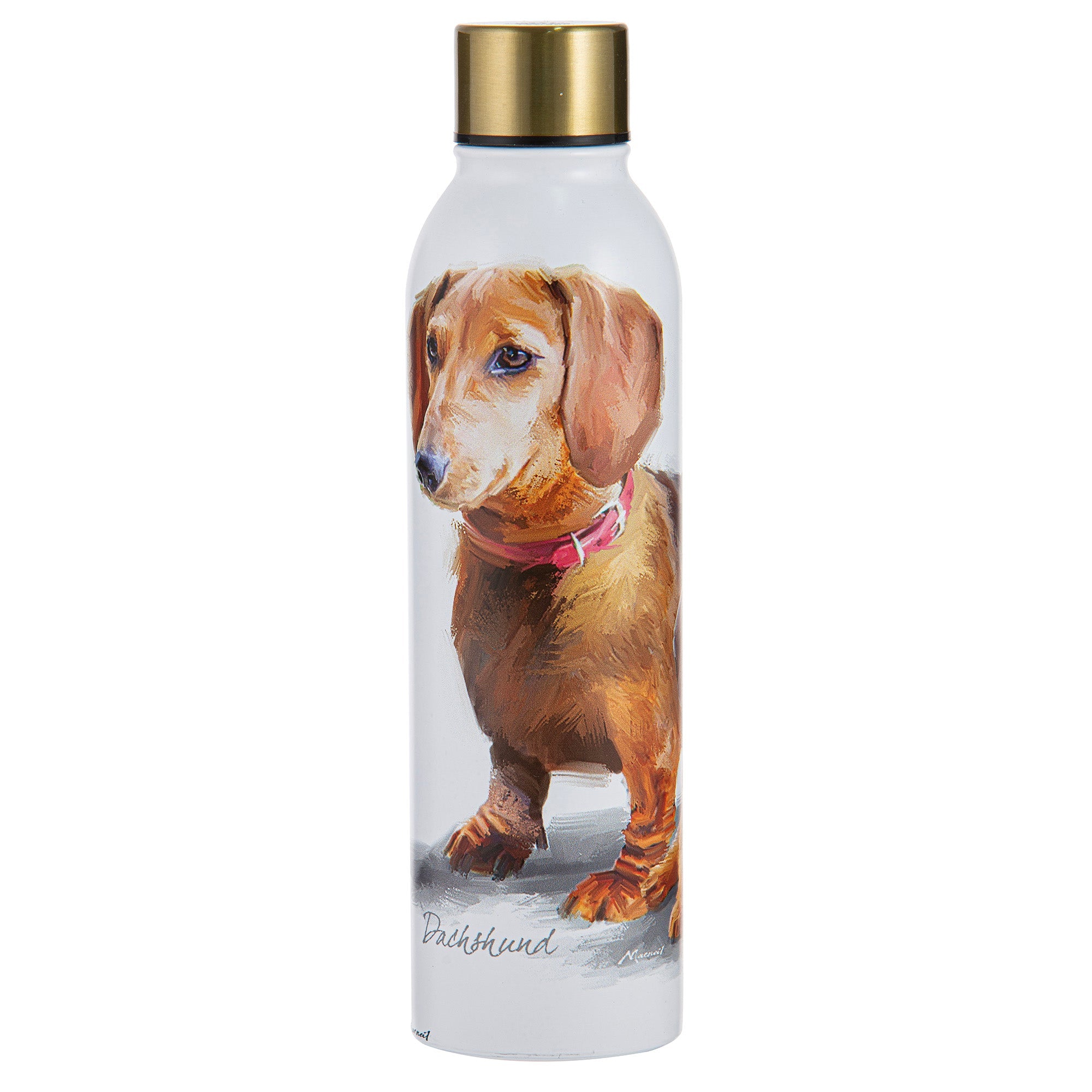 Ashdene Puppy Love Dachshund Drink Bottle