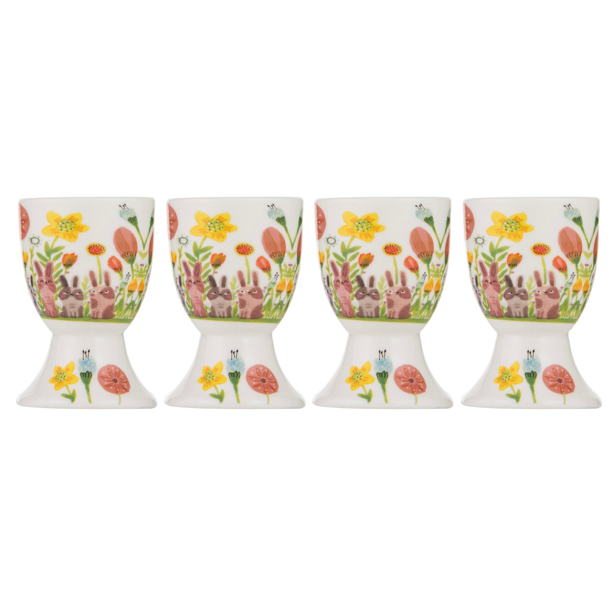 Ashdene Playful Bunnies 4pk Egg Cup