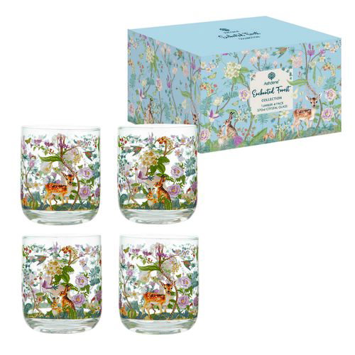 Ashdene Enchanted Forest 4pk Tumbler