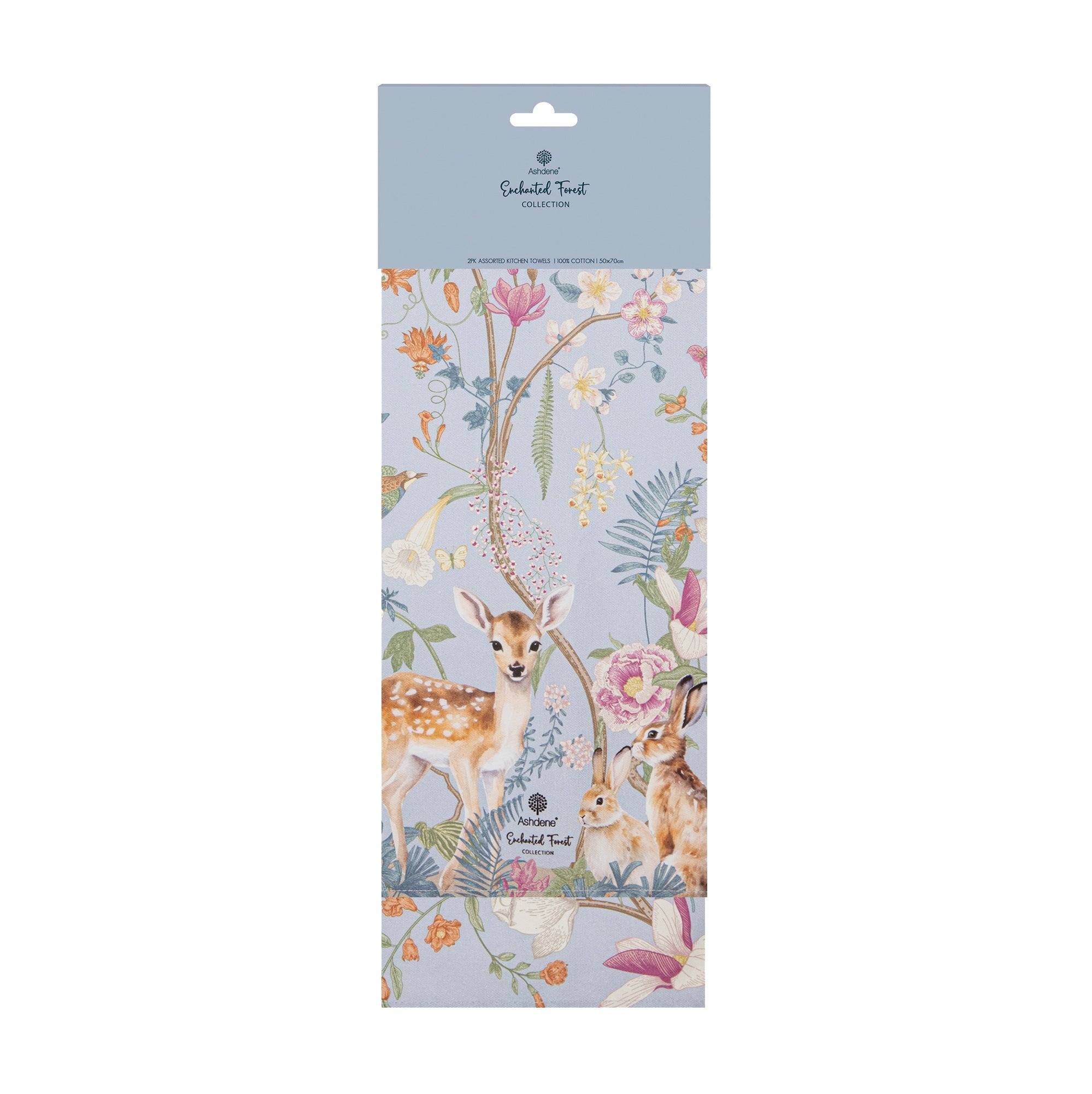 Ashdene Enchanted Forest 2pk Kitchen Towel