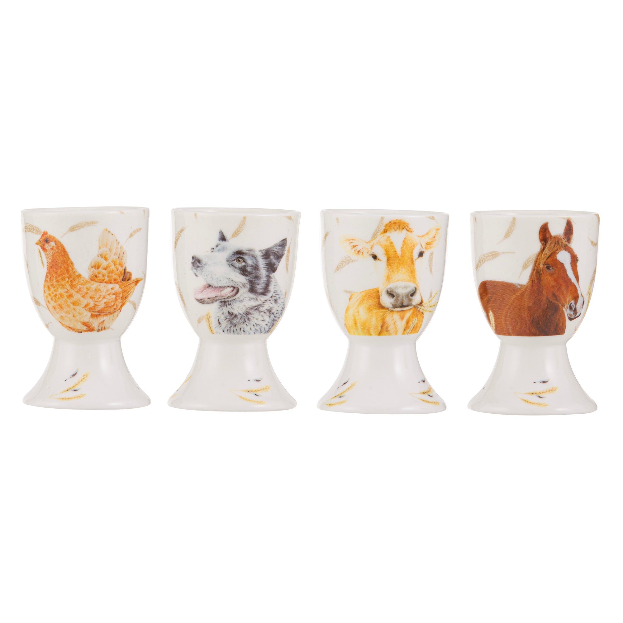 Ashdene Farmyard Faces 2 4pk Egg Cup