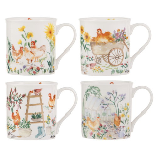 Ashdene Garden Hens Mug
