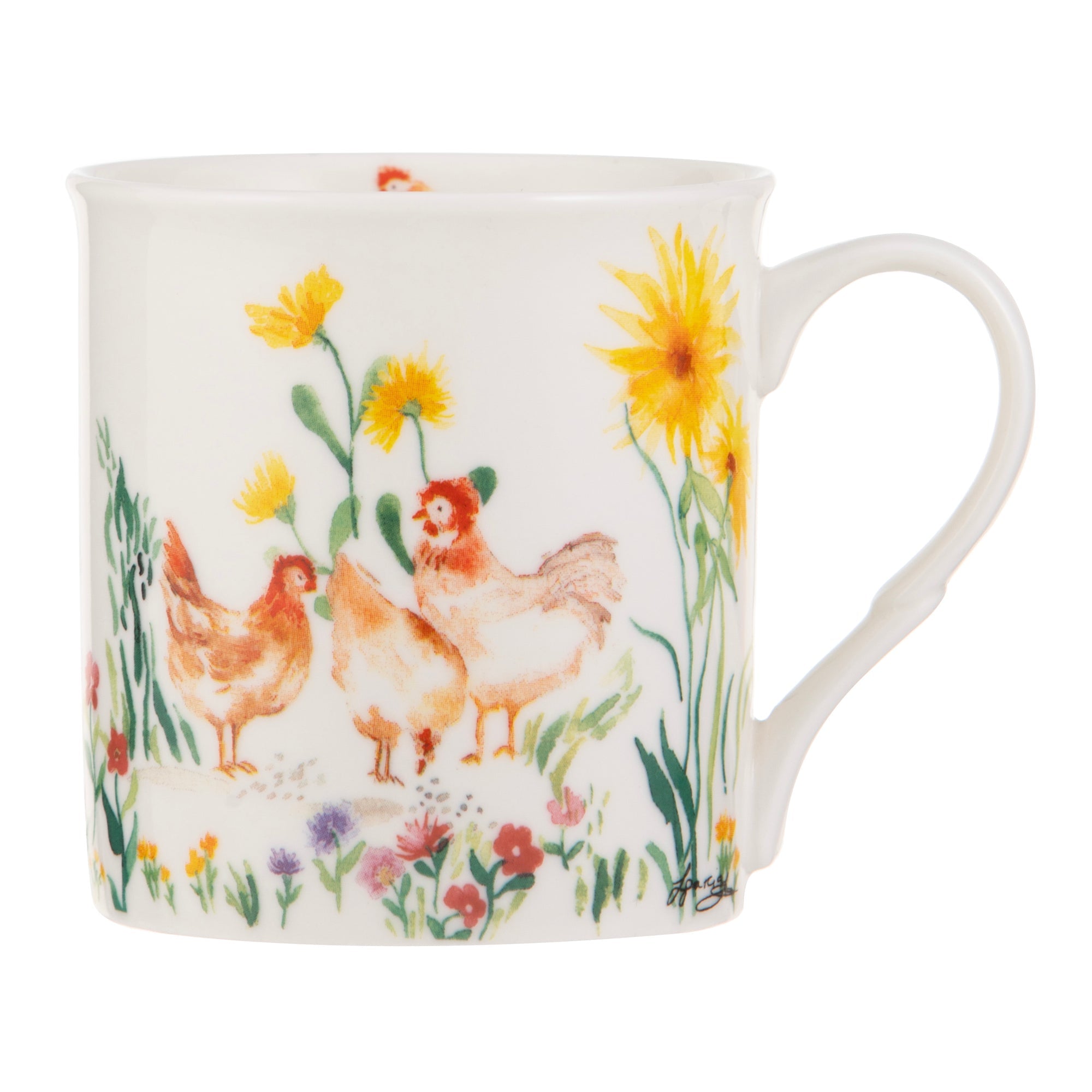 Ashdene Garden Hens Club Mug