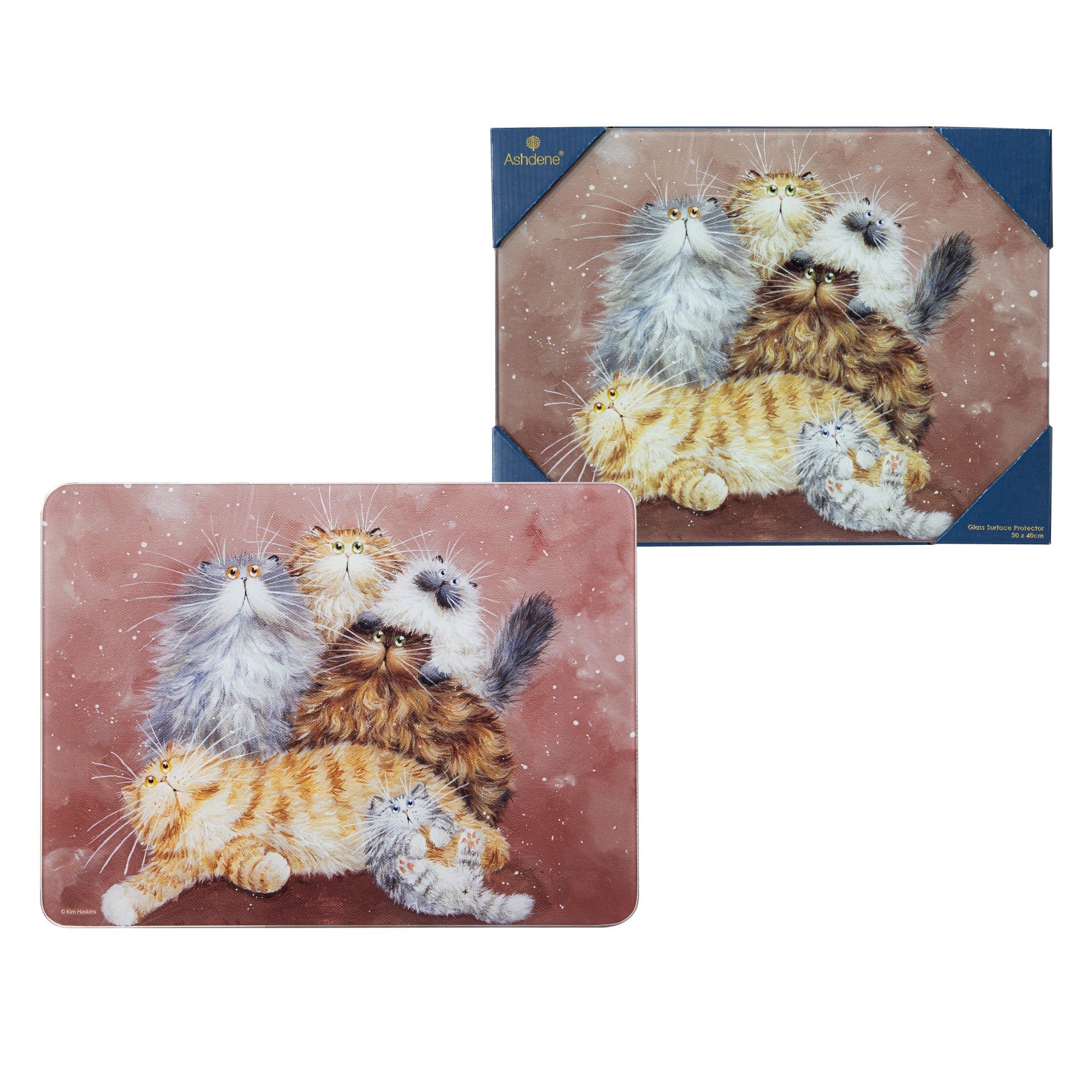 Ashdene Kim's Cats Friends Family Surface Protector