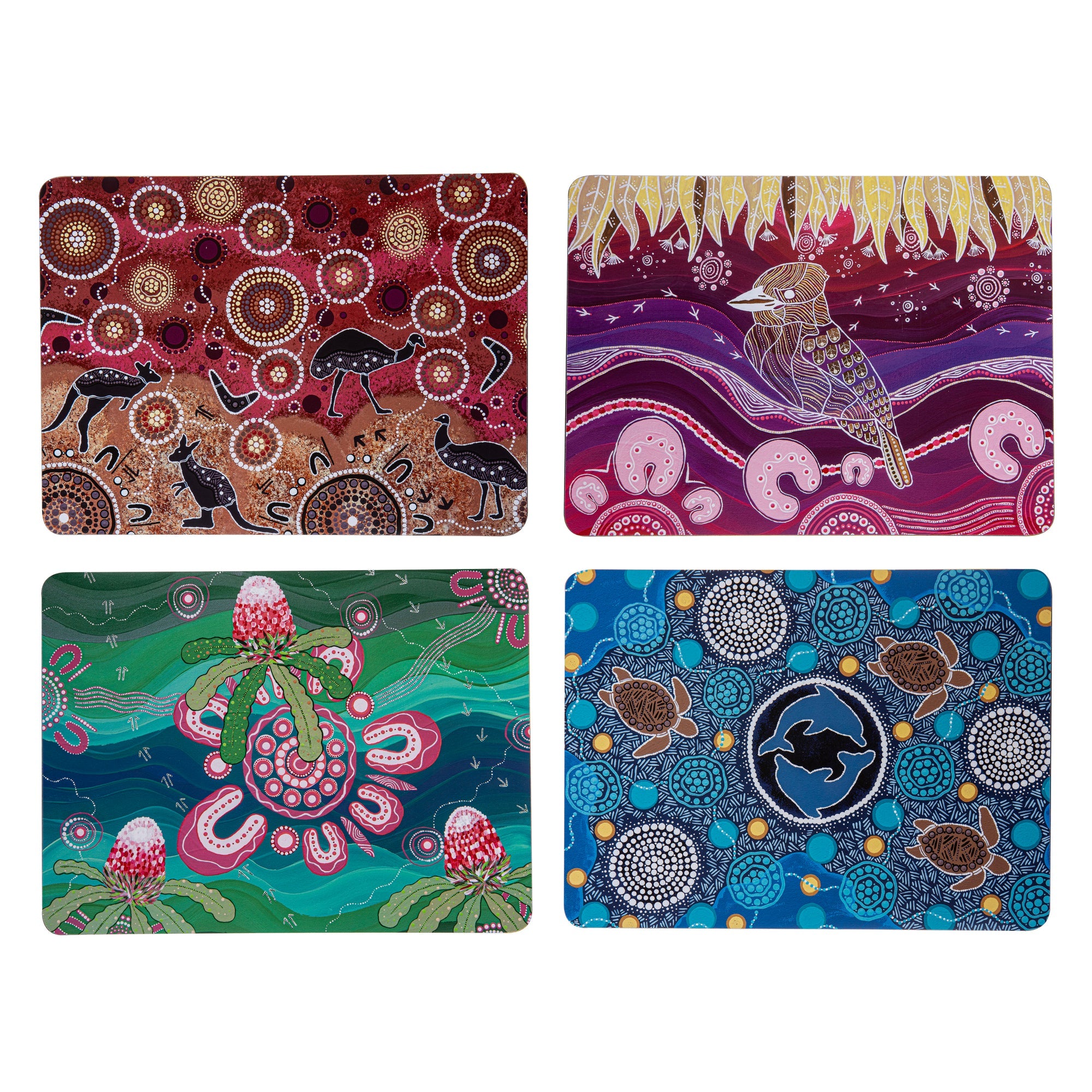 Ashdene Spirit Land 4pk Placemat