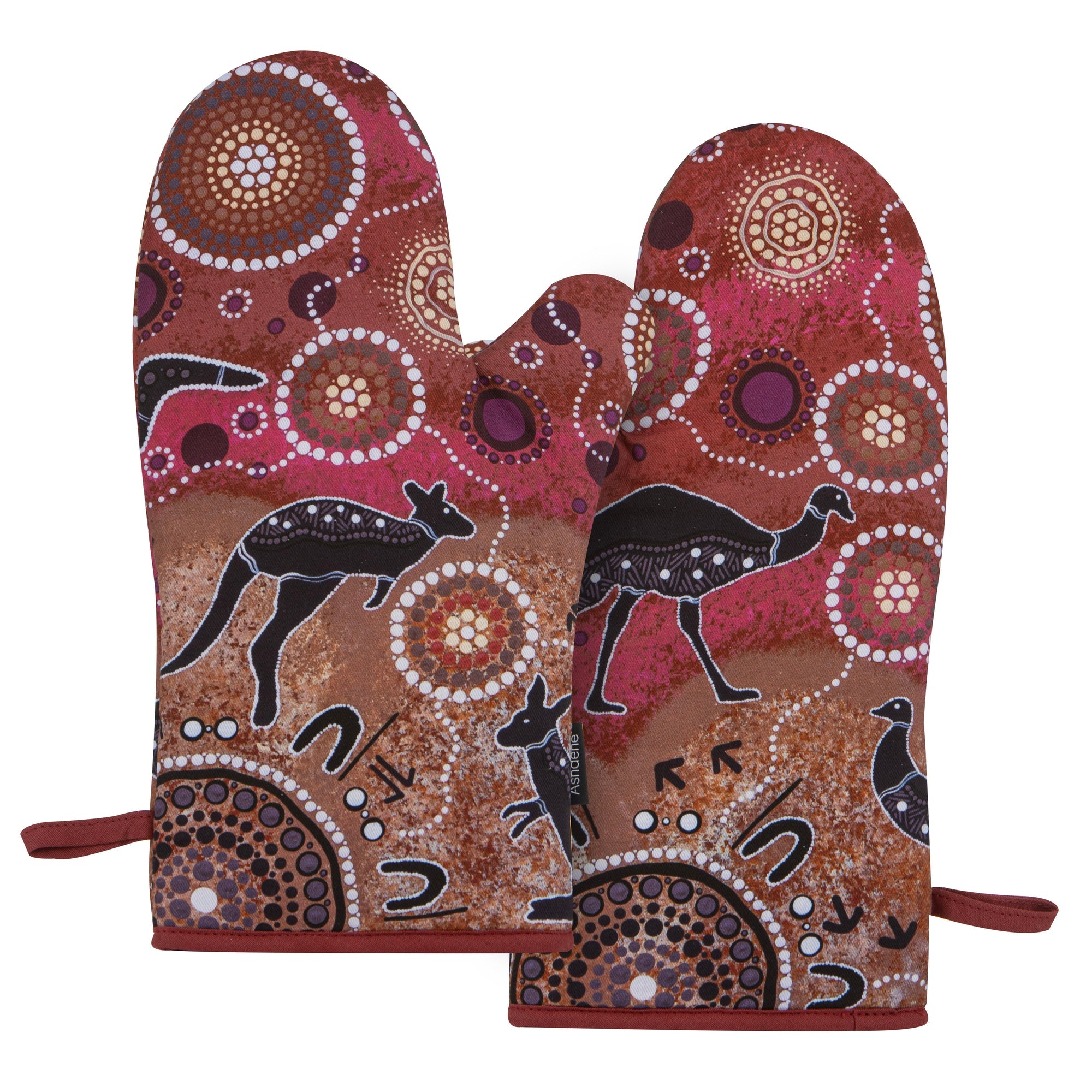 Ashdene Spirit Land Hunting At Sunset 2pk Oven Mitt