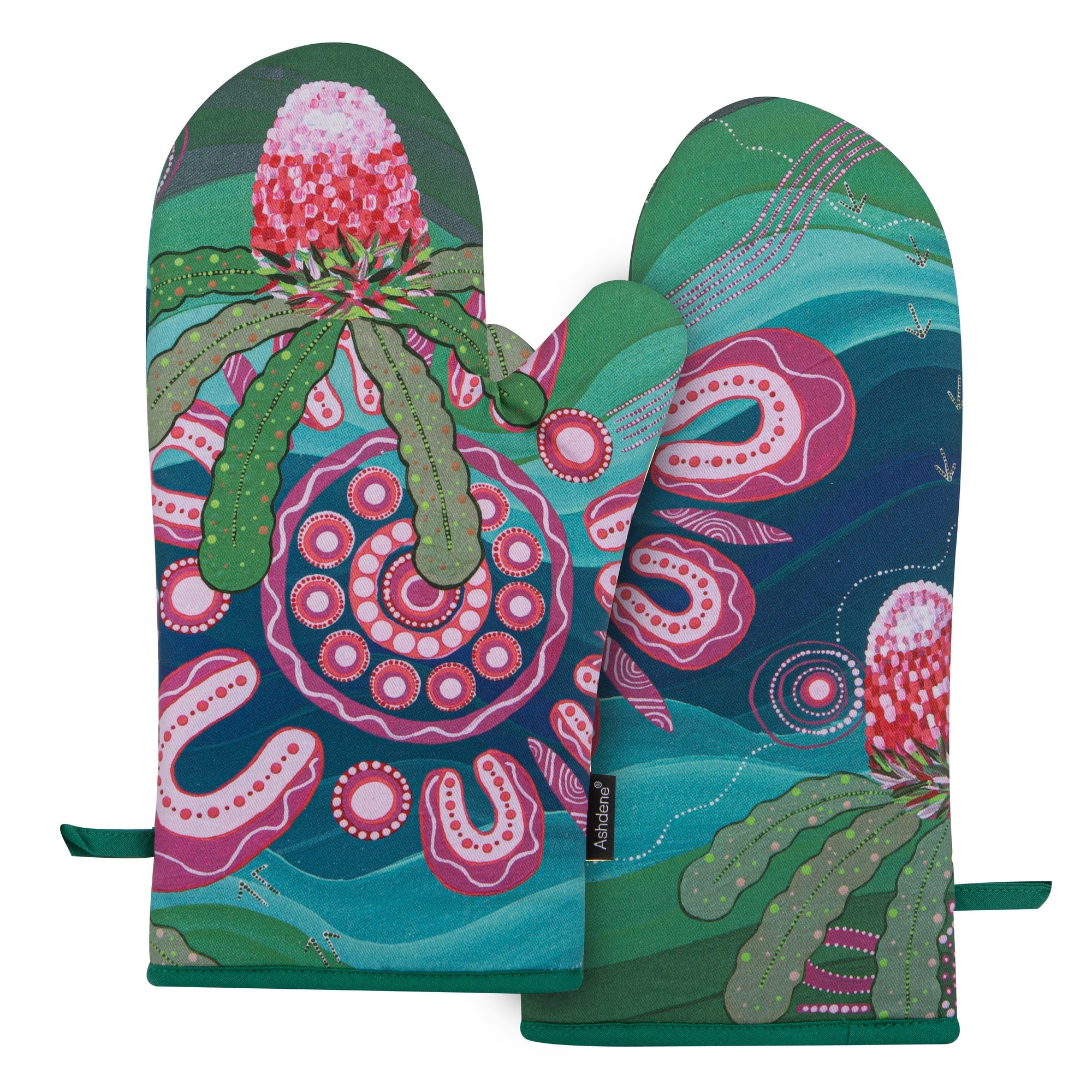 Ashdene Spirit Land Beauty In Country 2pk Oven Mitt