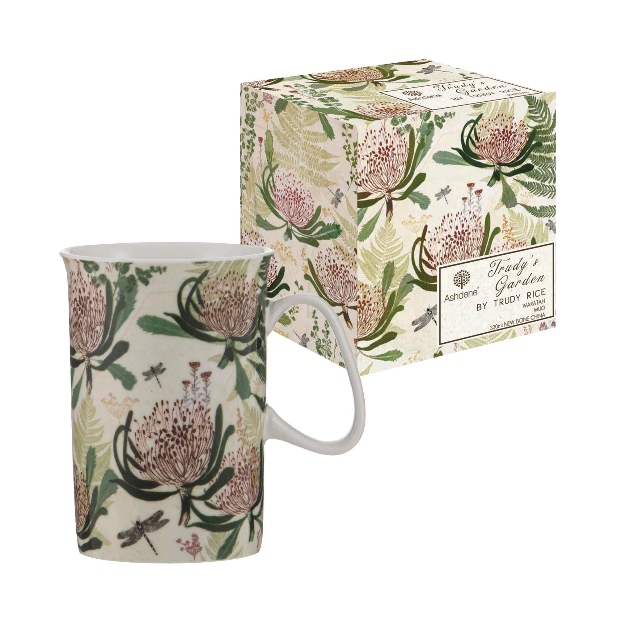 Ashdene Trudy's Garden Waratah Mug
