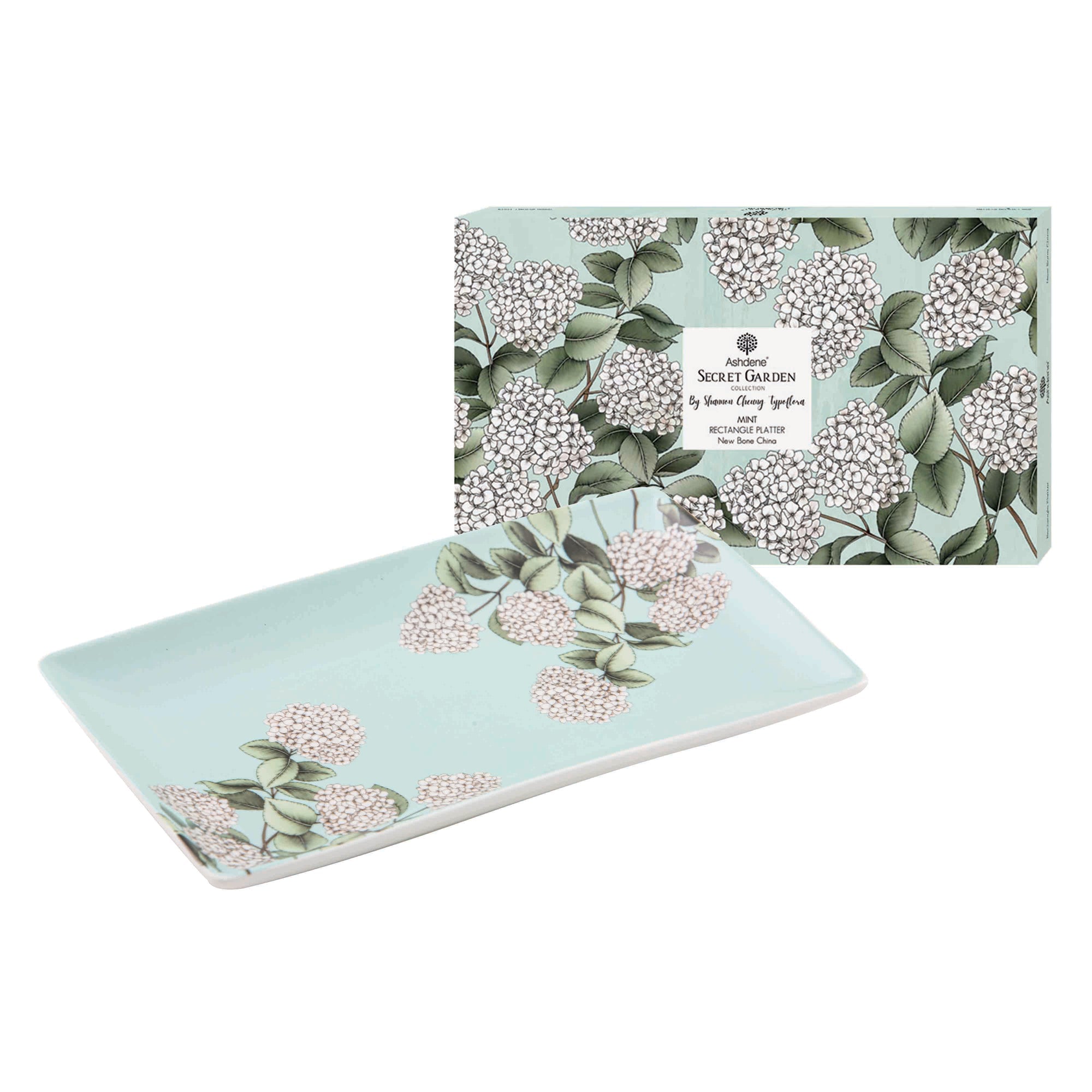 Ashdene Secret Garden Mint Platter