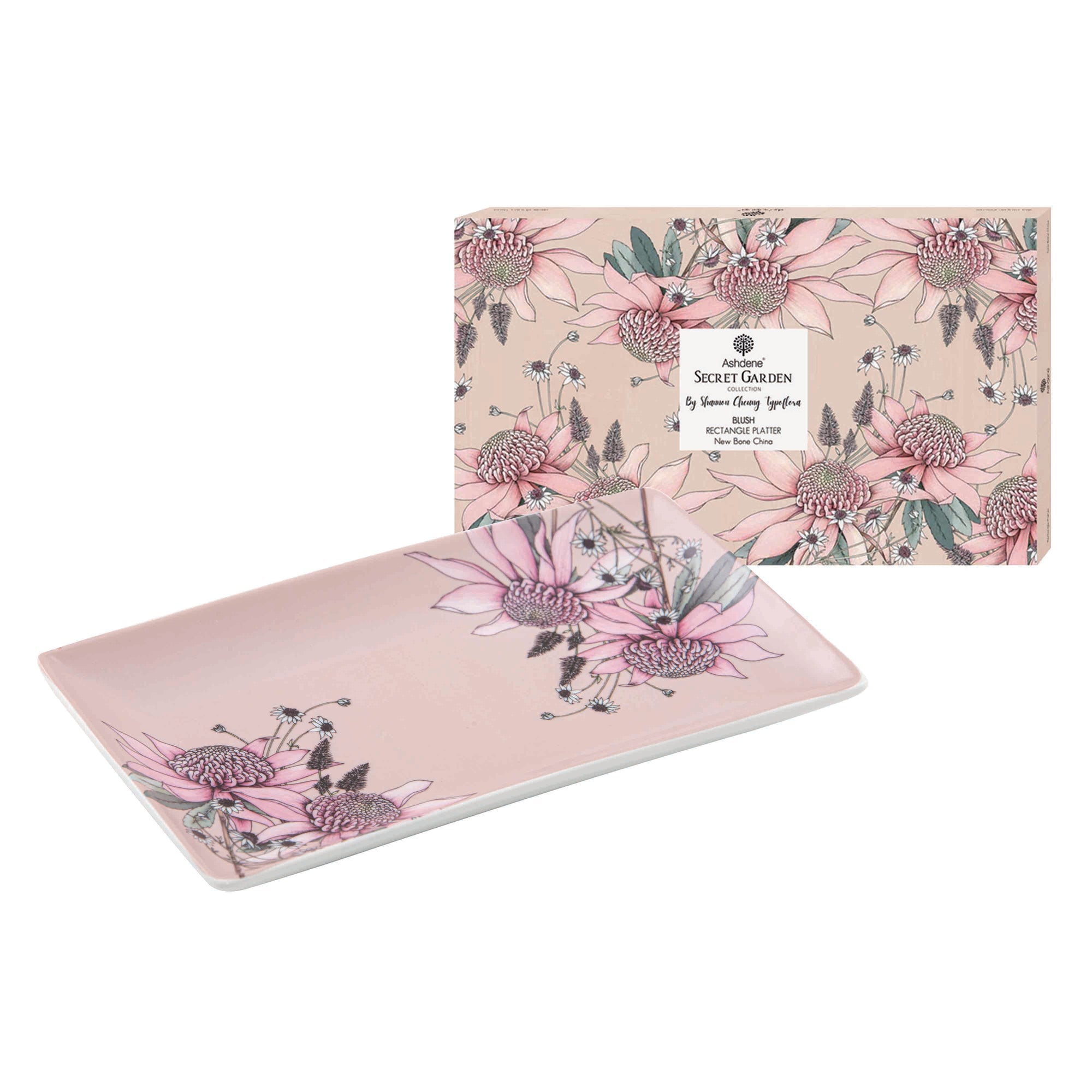 Ashdene Secret Garden Blush Platter