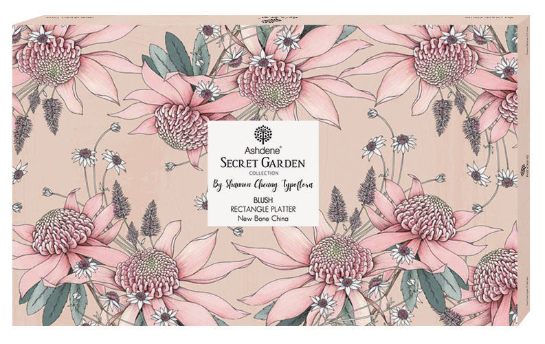 Ashdene Secret Garden Blush Platter