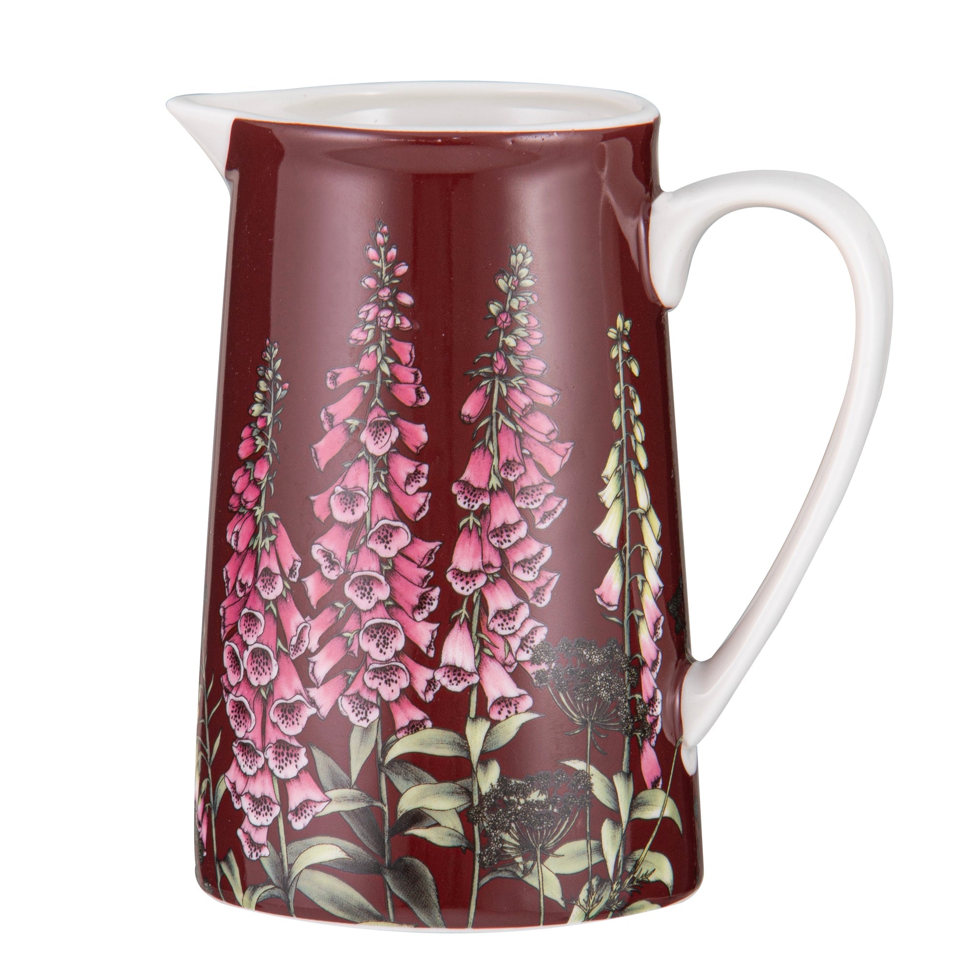 Ashdene Secret Garden Maroon Jug
