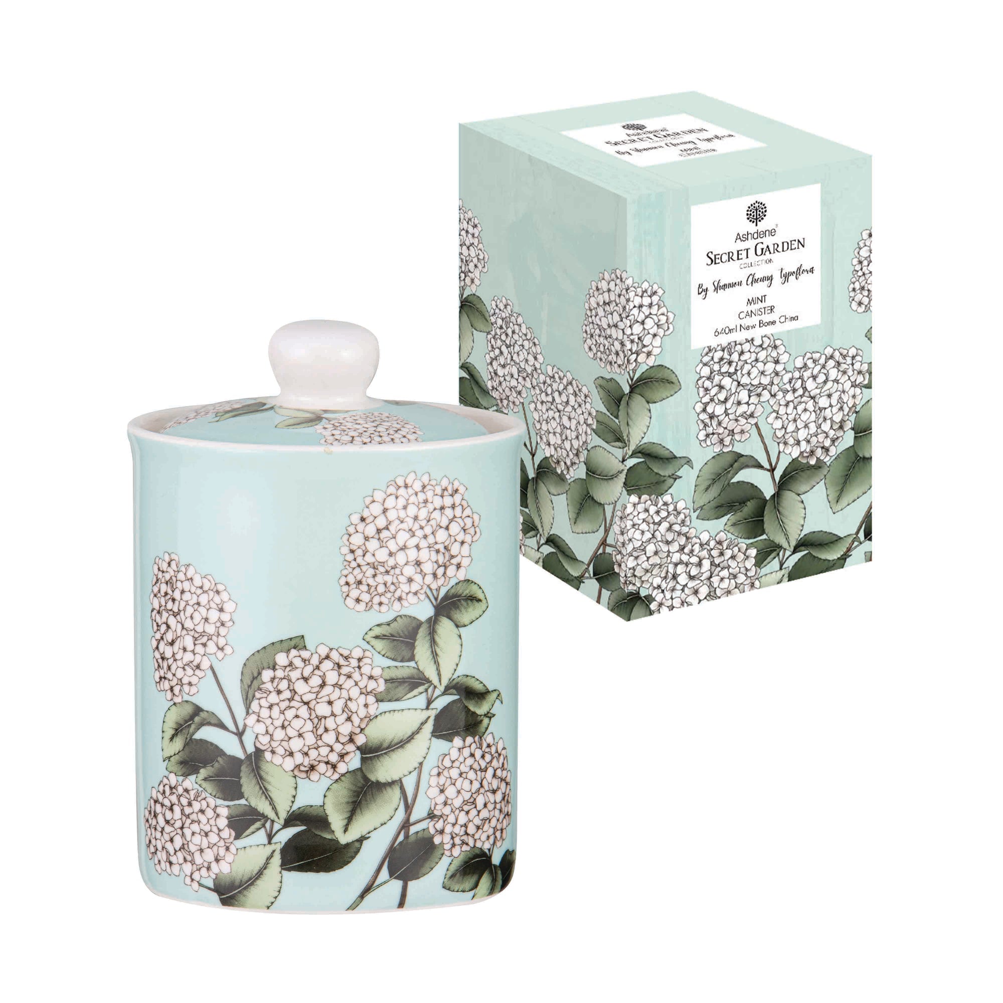 Ashdene Secret Garden Mint Canister