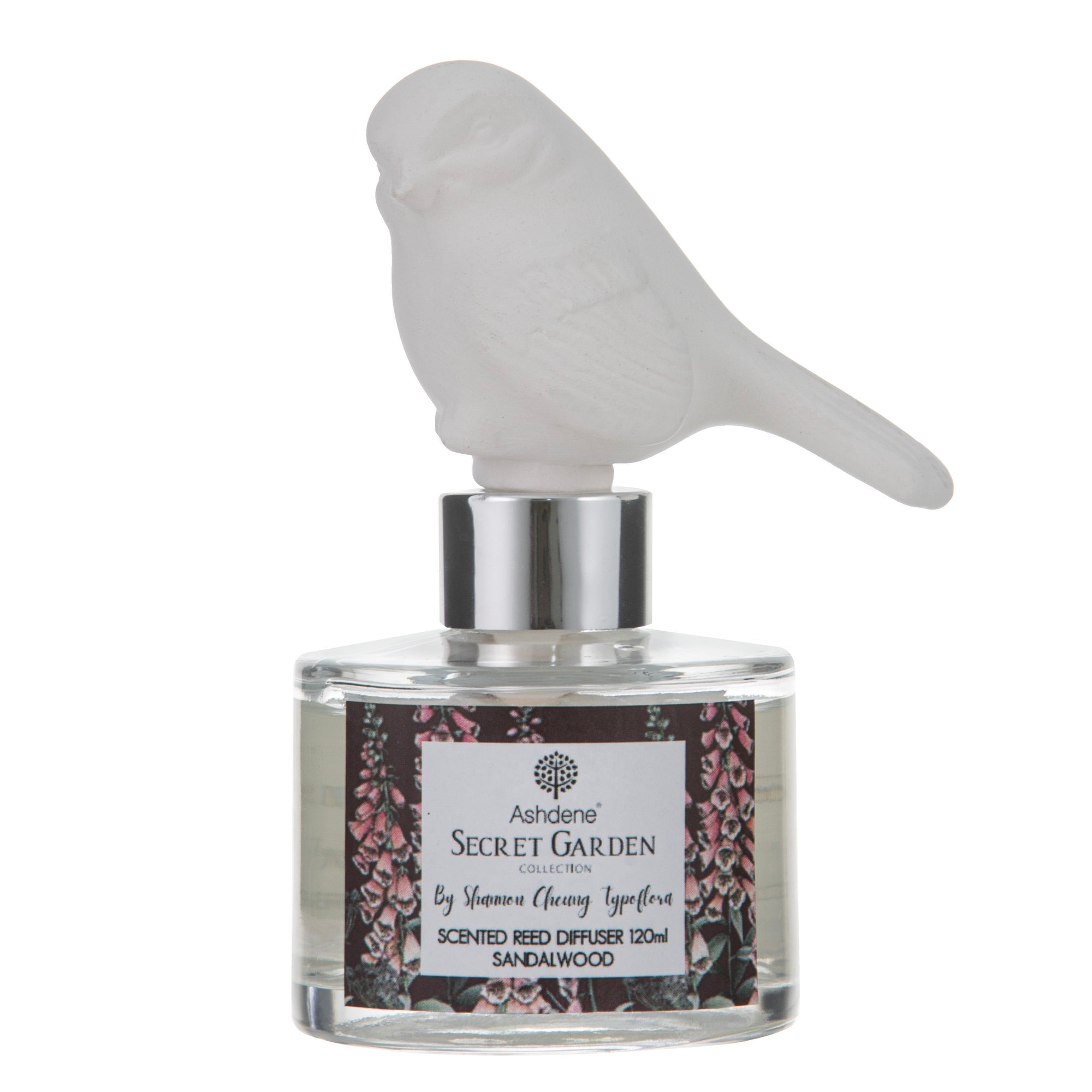 Ashdene Secret Garden Sandalwood Bird 120ml Diffuser