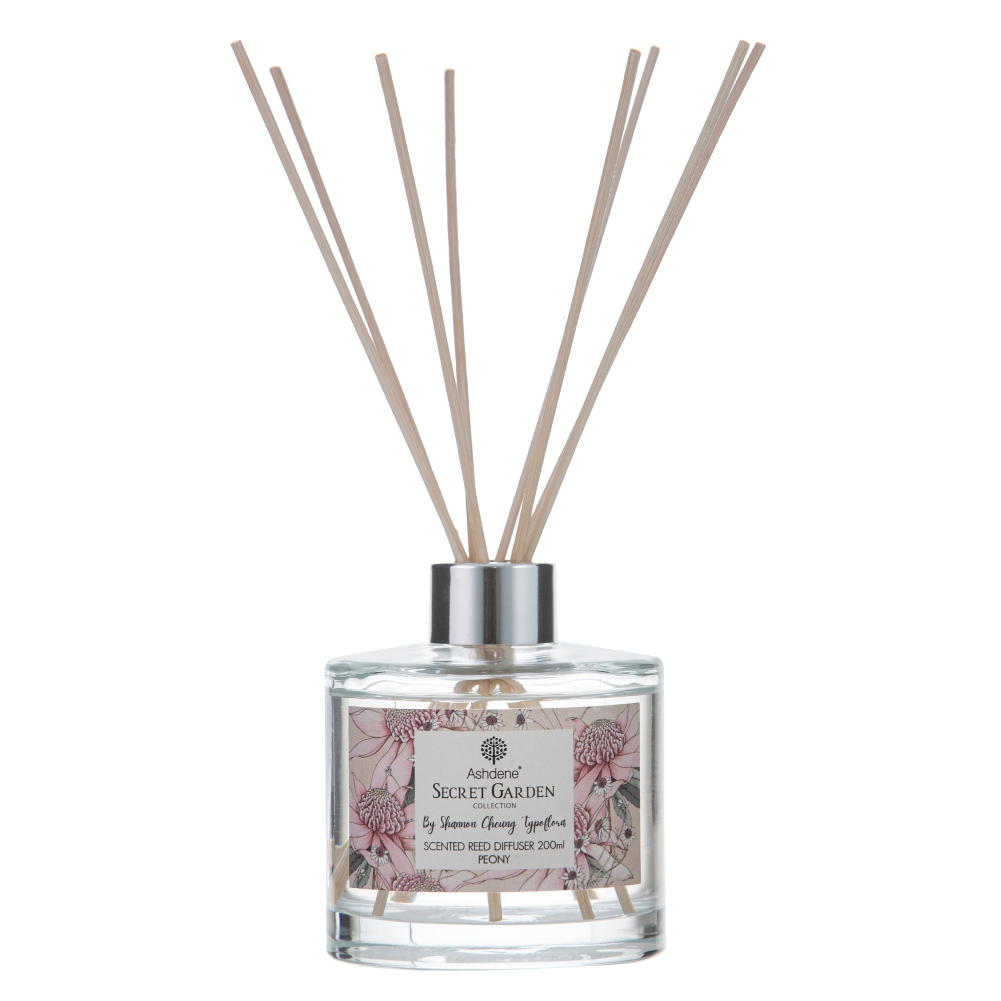 Ashdene Secret Garden Peony Reed 200ml Diffuser