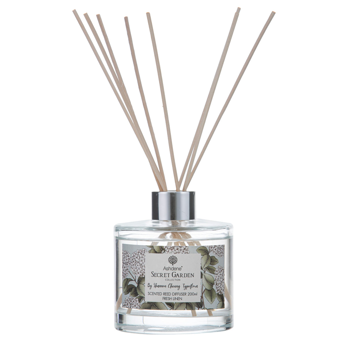 Ashdene Secret Garden Fresh Linen Reed 200ml Diffuser