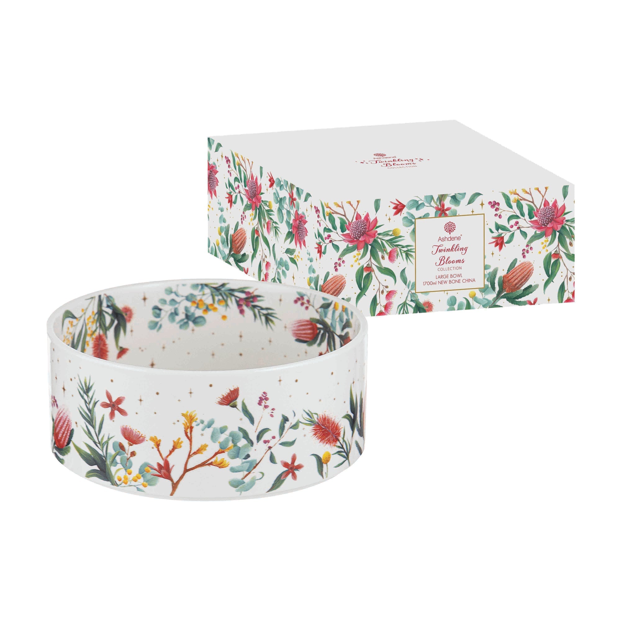 Ashdene Twinkling Blooms Large Bowl