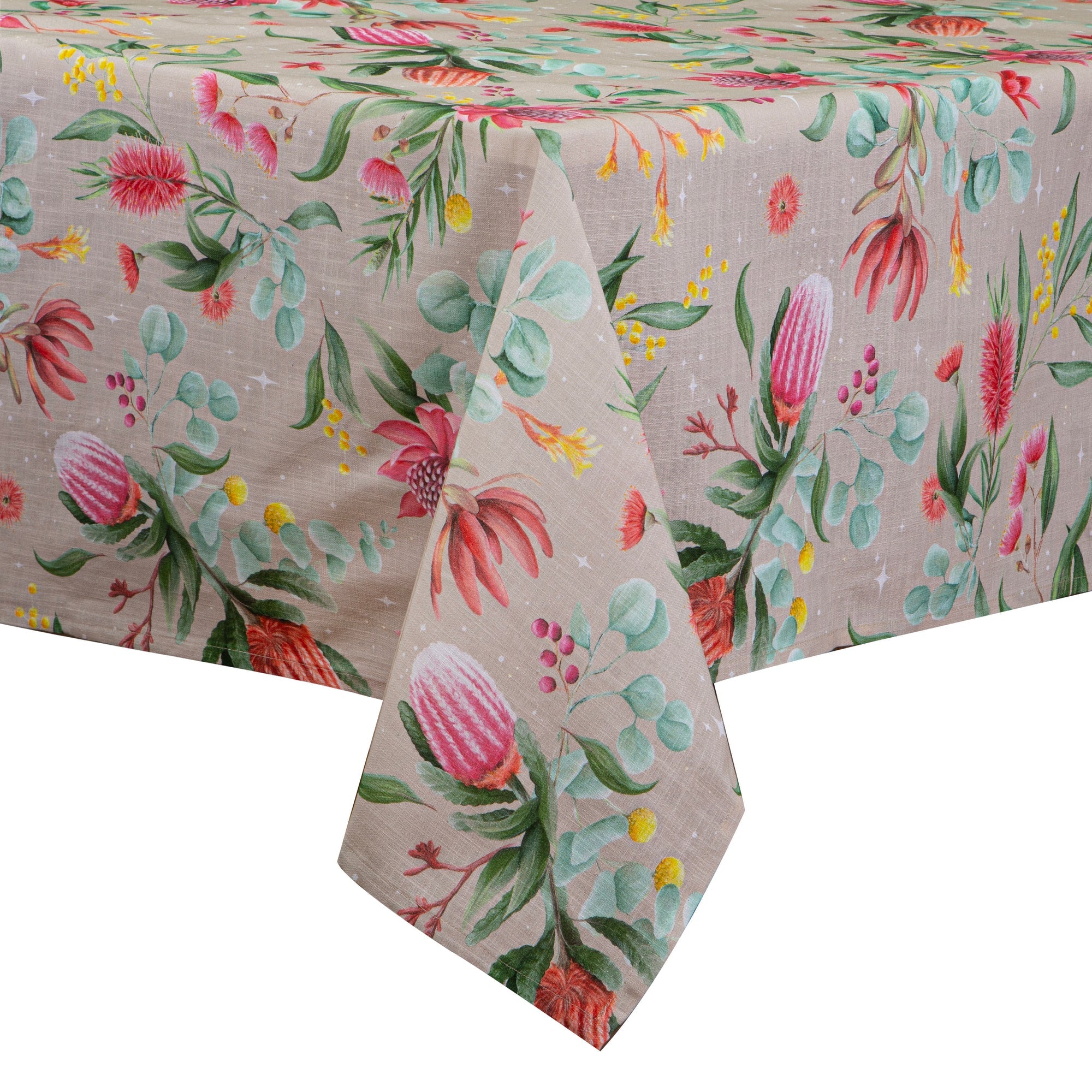 Ashdene Twinkling Blooms 150x230cm Tablecloth