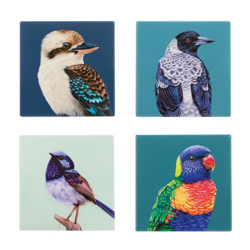 Ashdene Modern Birds Ceramic Coaster