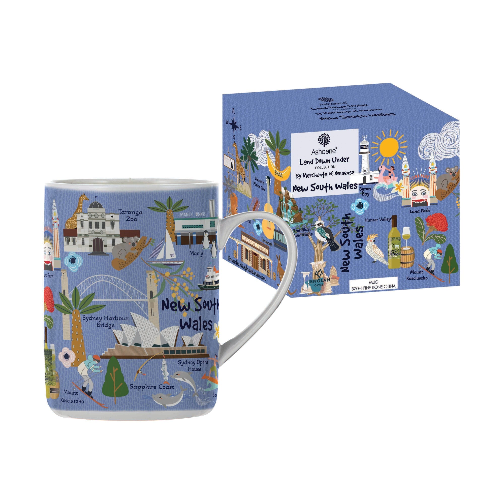 Ashdene Land Down Under NSW Mug