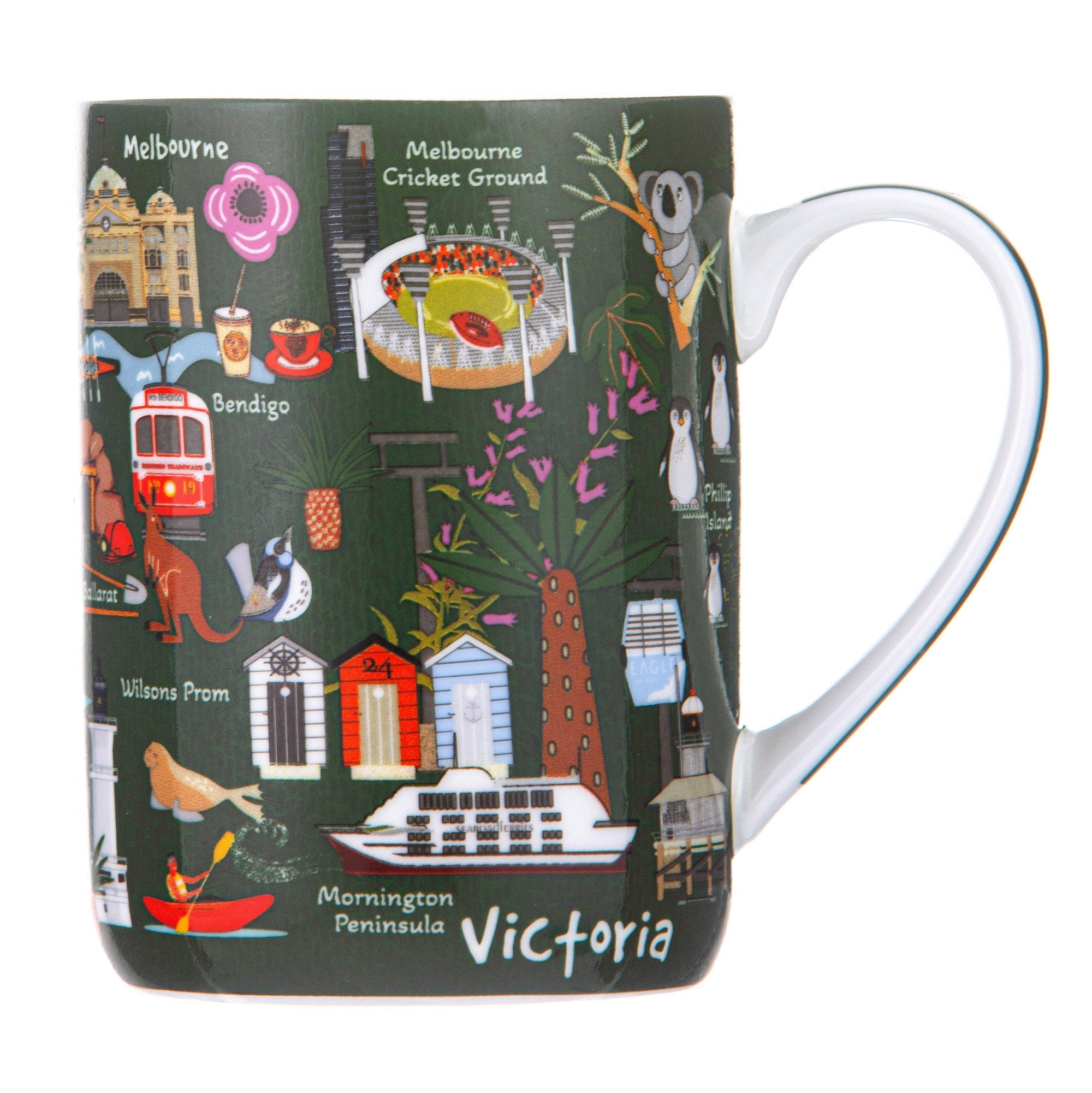 Ashdene Land Down Under Vic Mug
