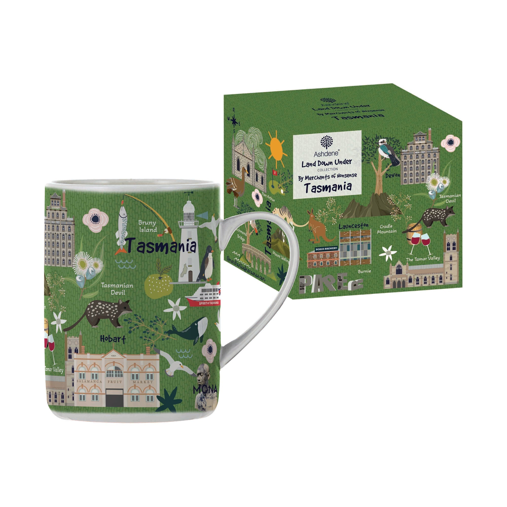 Ashdene Land Down Under Tas Mug