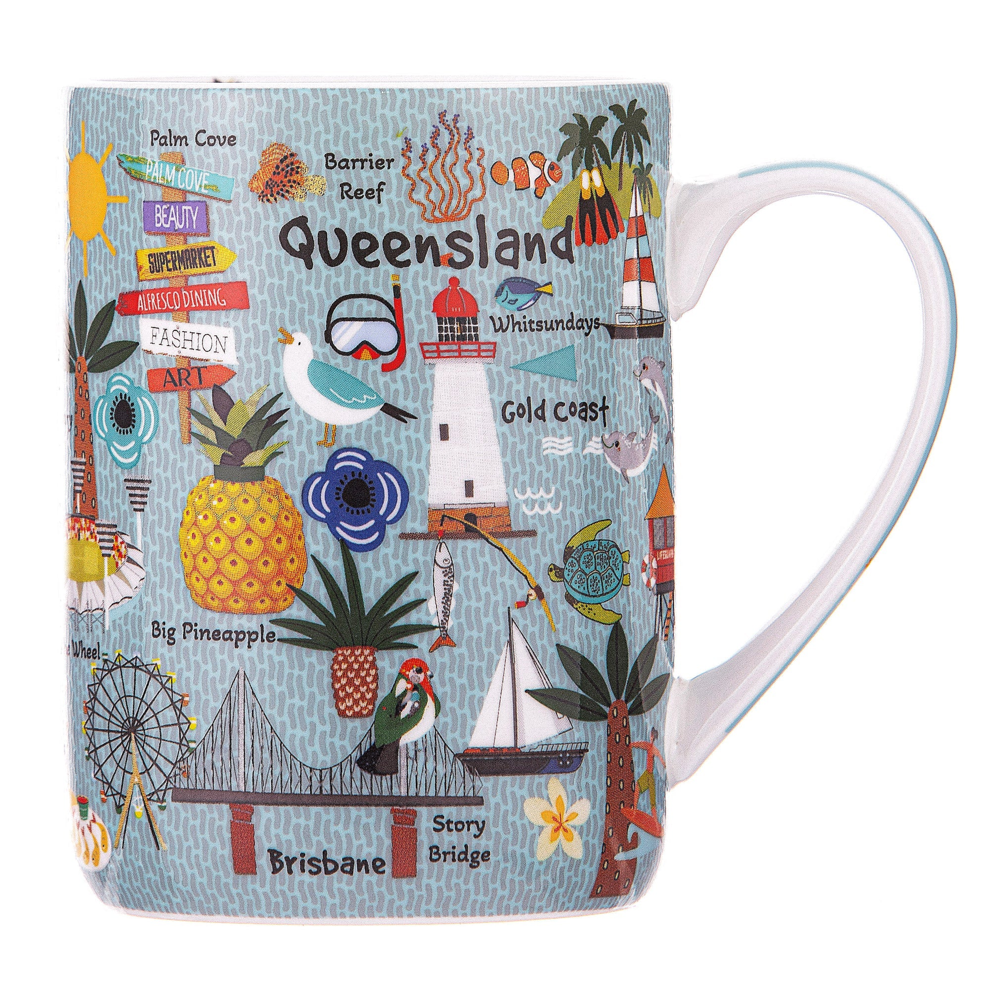 Ashdene Land Down Under Qld Mug
