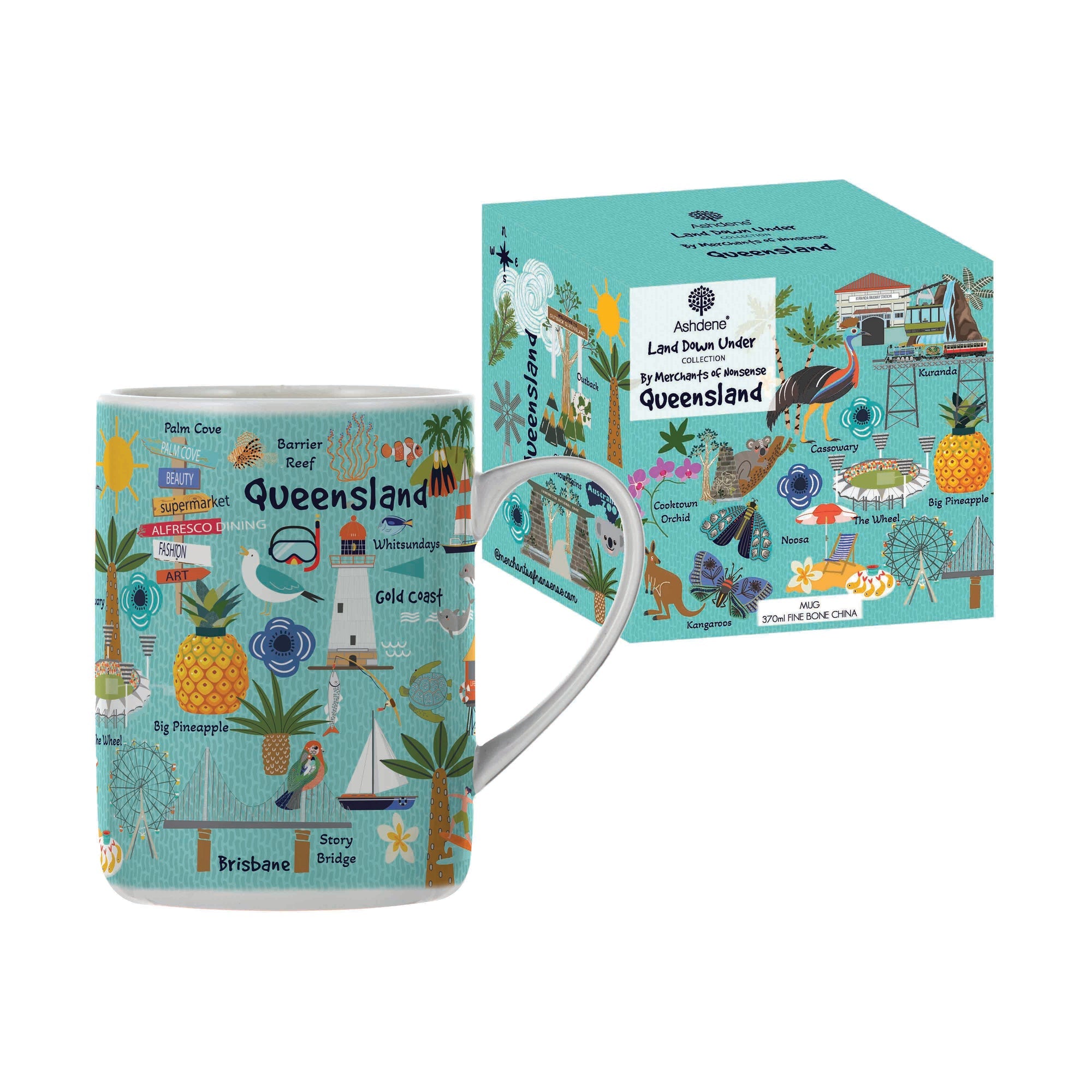 Ashdene Land Down Under Qld Mug