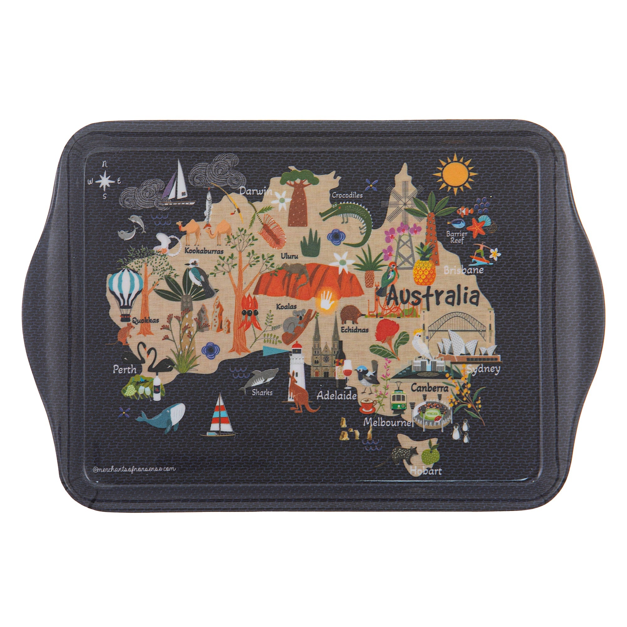 Ashdene Land Down Under AUS 2pk Scatter Tray