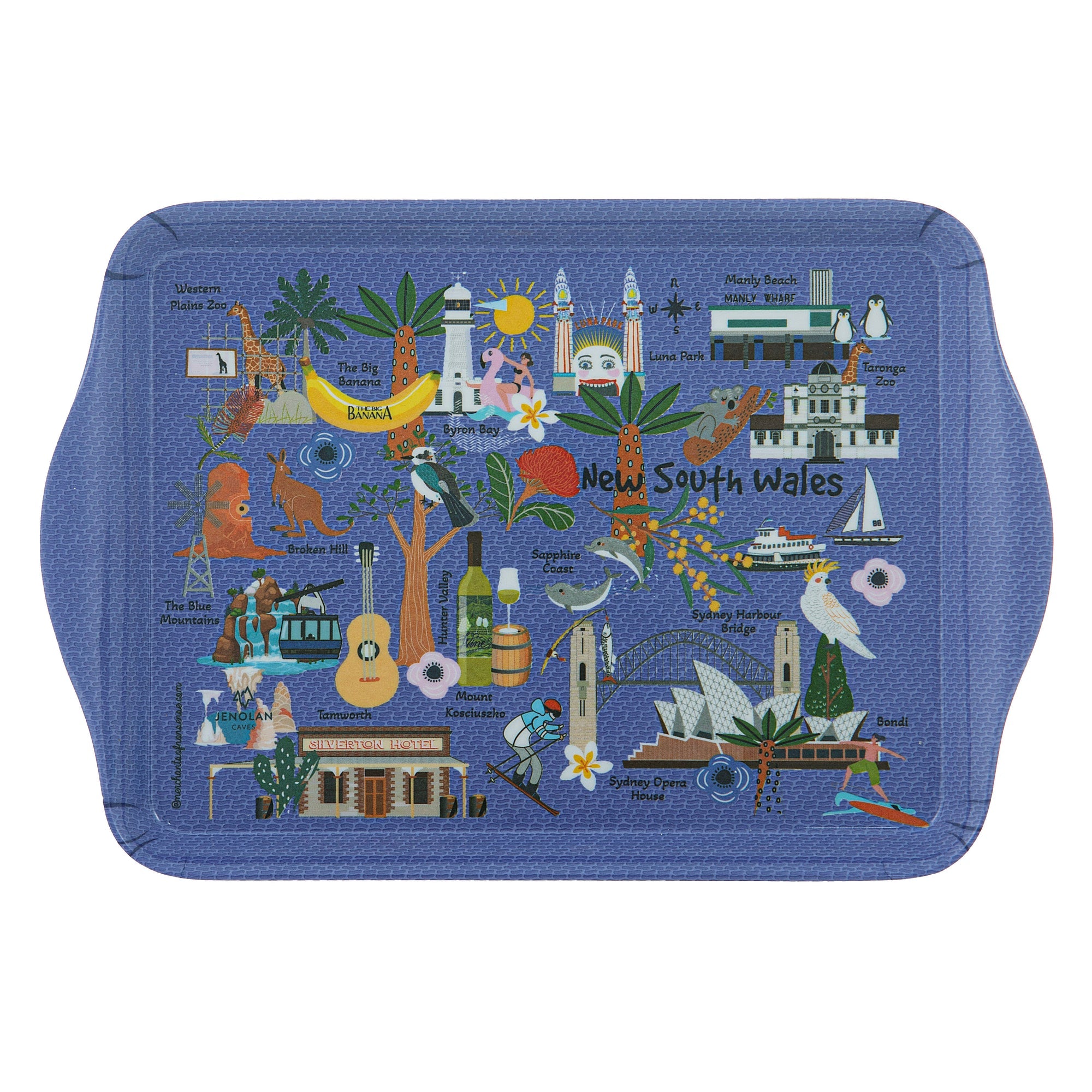 Ashdene Land Down Under NSW 2pk Scatter Tray