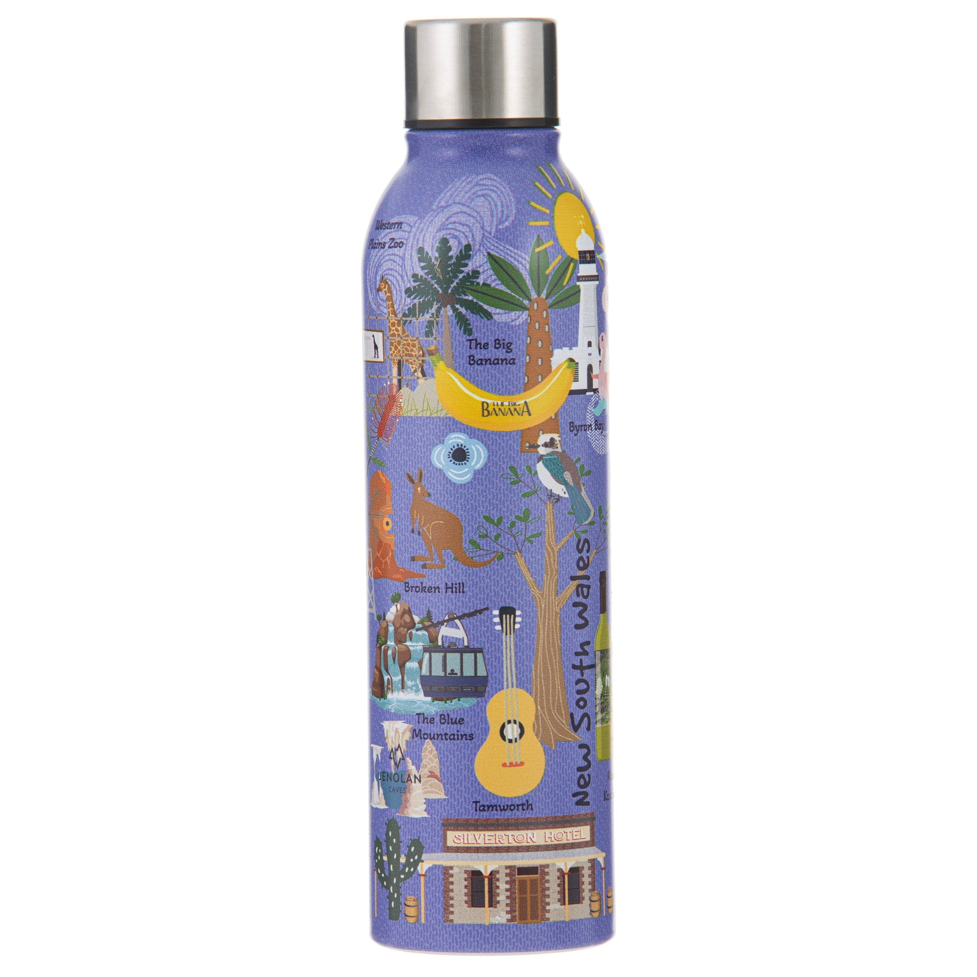 Ashdene Land Down Under NSW Drink Bottle