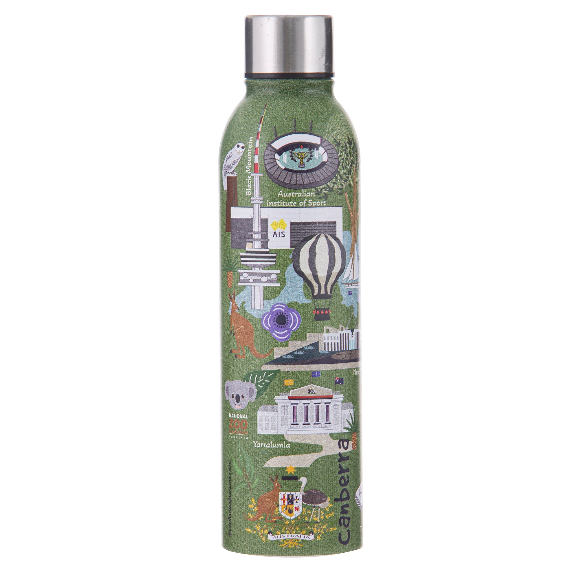Ashdene Land Down Under Canberra Drink Bottle