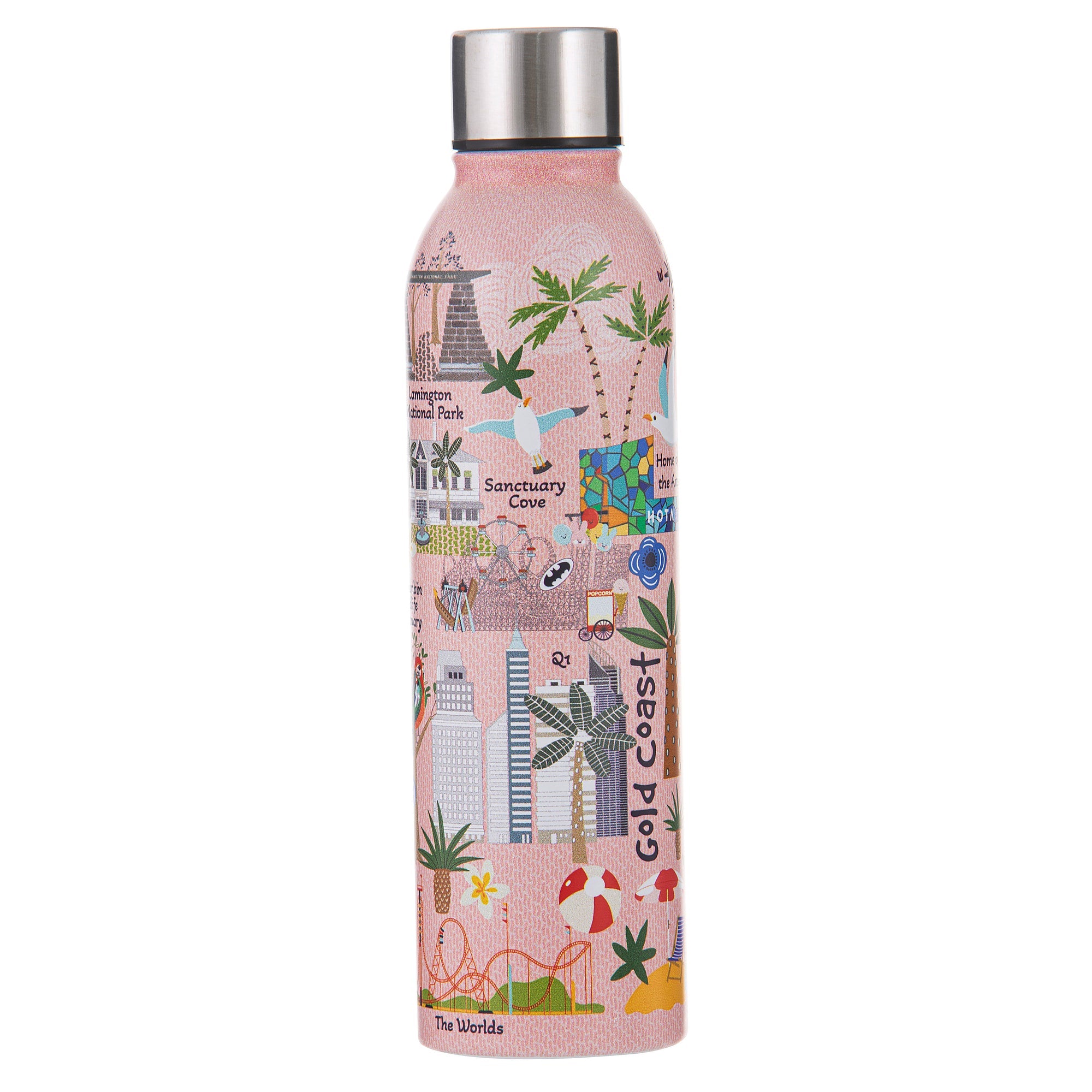 Ashdene Land Down Under Gold Coast Drink Bottle