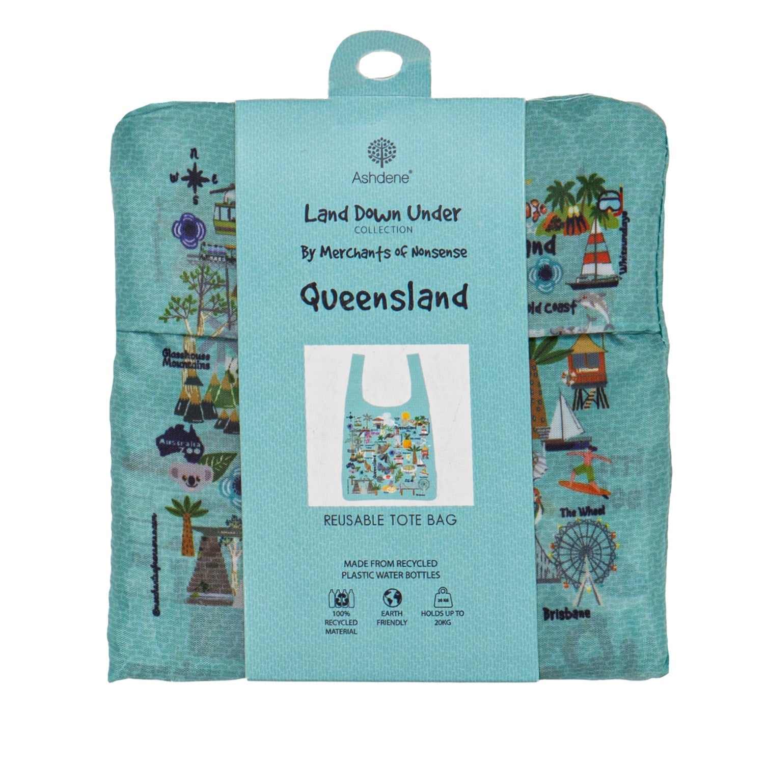 Ashdene Land Down Under Qld Shopping Bag