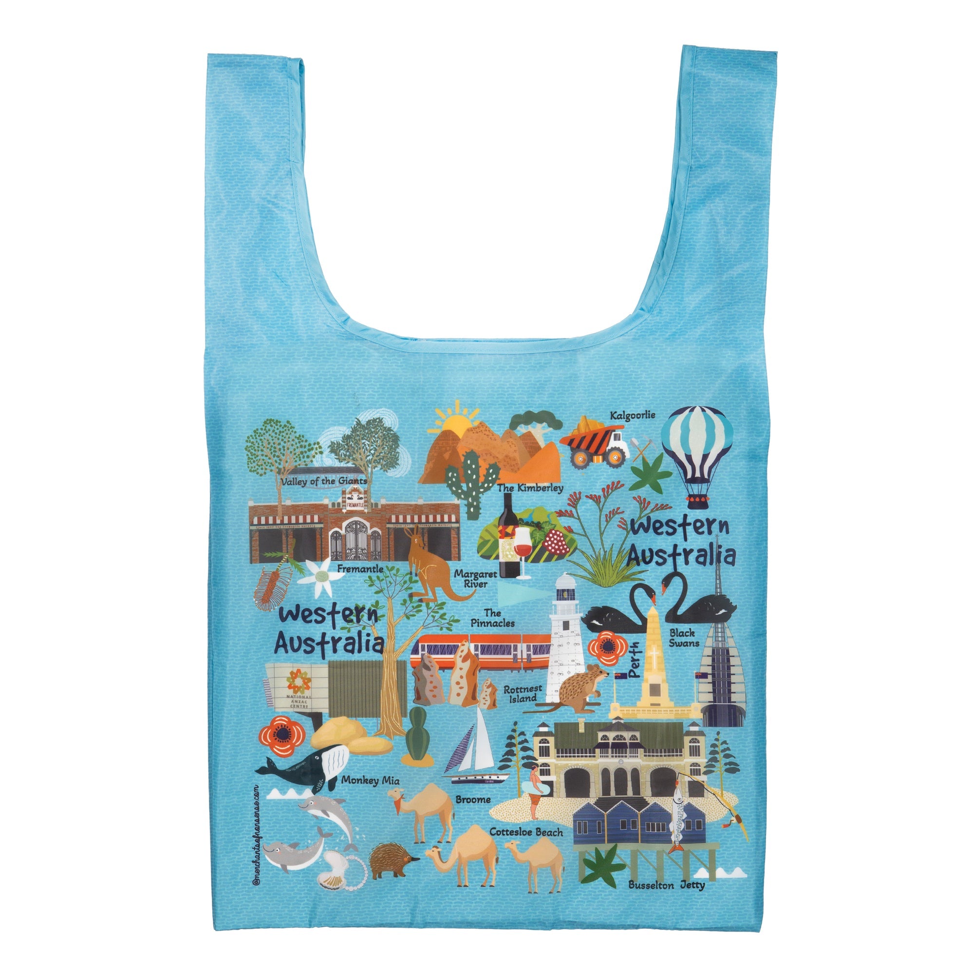 Ashdene Land Down Under WA Shopping Bag