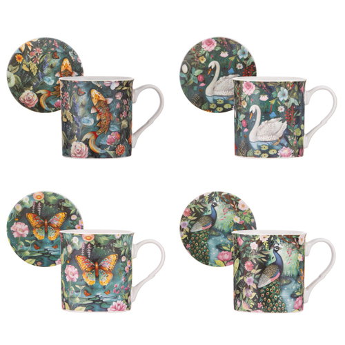 Ashdene Zen Garden Mug & Coaster Set