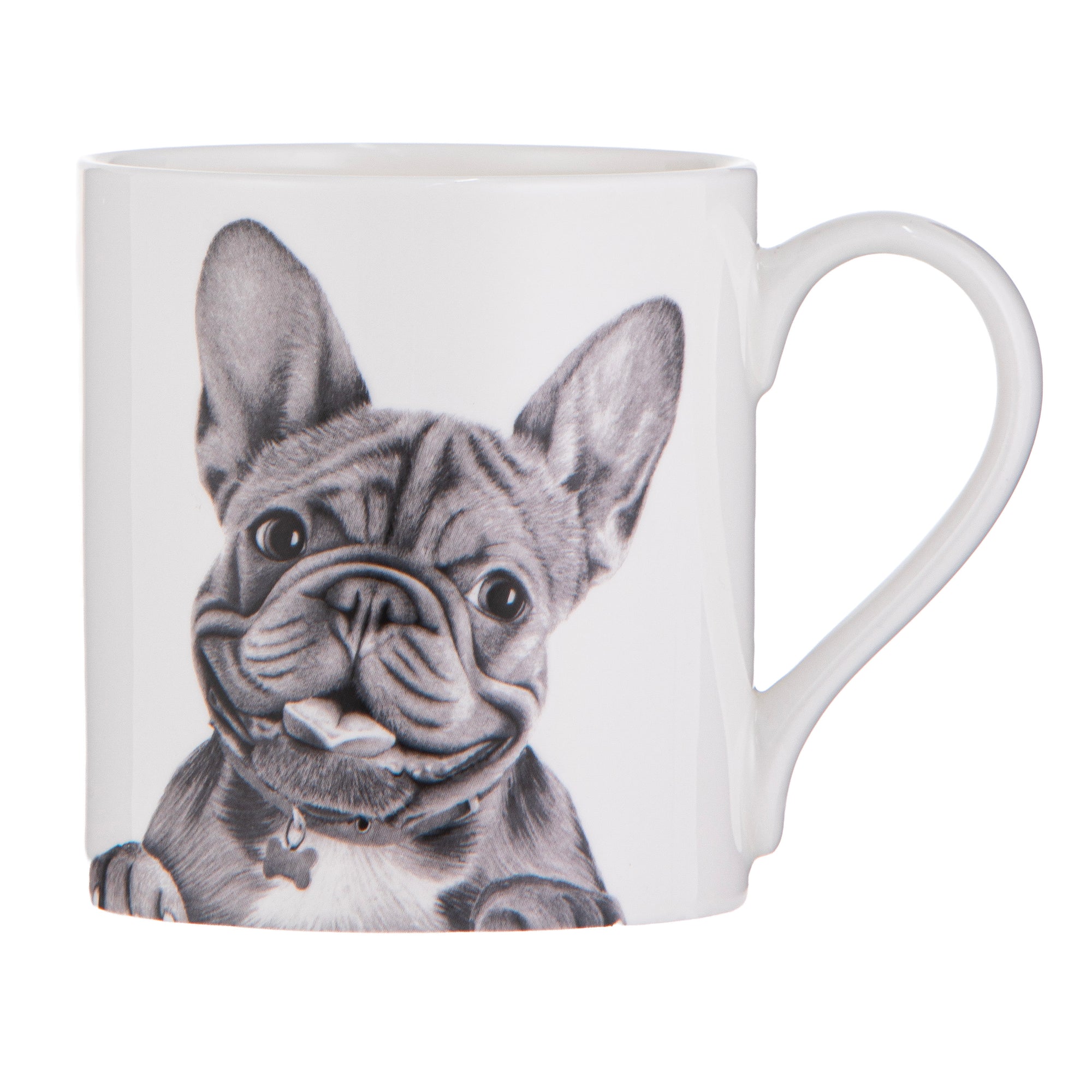 Ashdene Peeking Pups French Bulldog Mug
