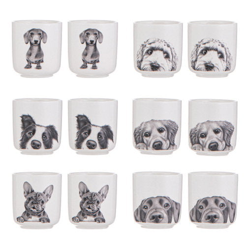 Ashdene Peeking Pups Egg Cup