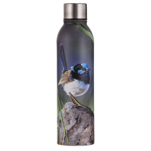 Ashdene Aus Small Birds Blue Wren Drink Bottle