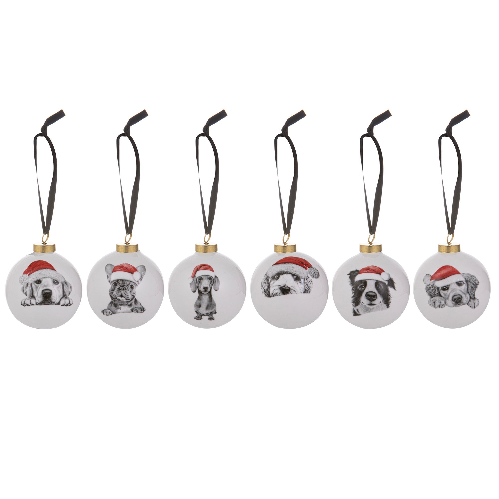 Ashdene Santa Paws Pups Bauble