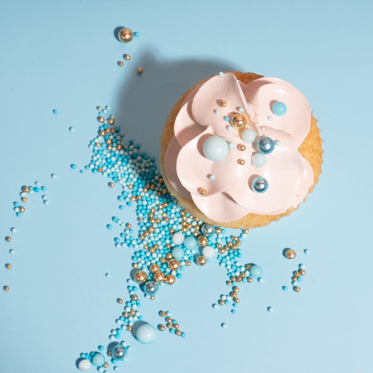 Sprinks Velvet Crunch Sprinkles Blue 70g