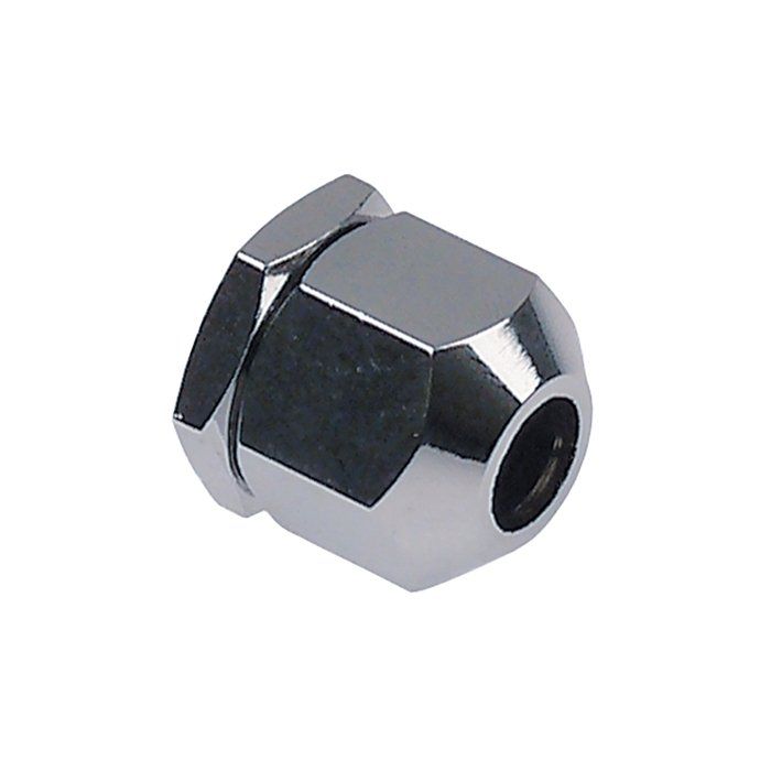 Wega Group Head Drain Connection 1/8" Chrome