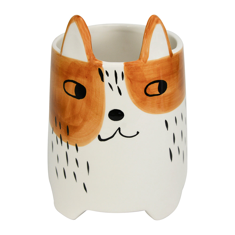 Annabel Trends Ceramic Animal Planter Large Duke Dog