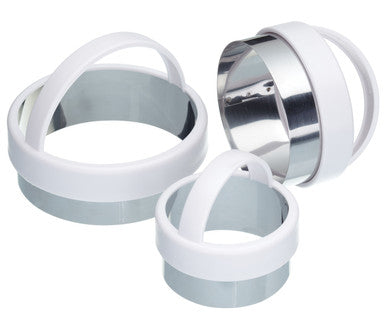 MasterCraft Plain Pastry Cutter Set of 3